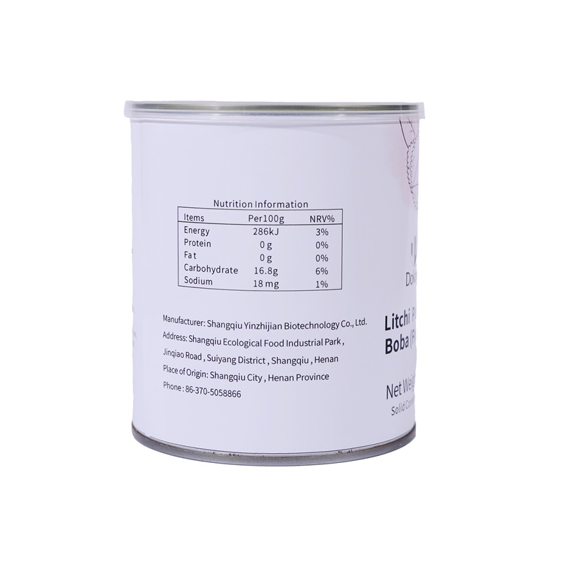 Doking Litchi Pulp Popping Boba (Fruity Sauce) 850 g