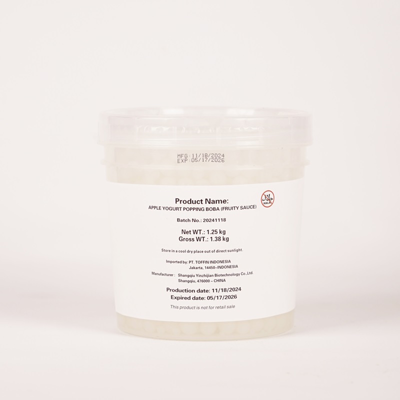 Doking Popping Boba Apple Yogurt 1,2 kg
