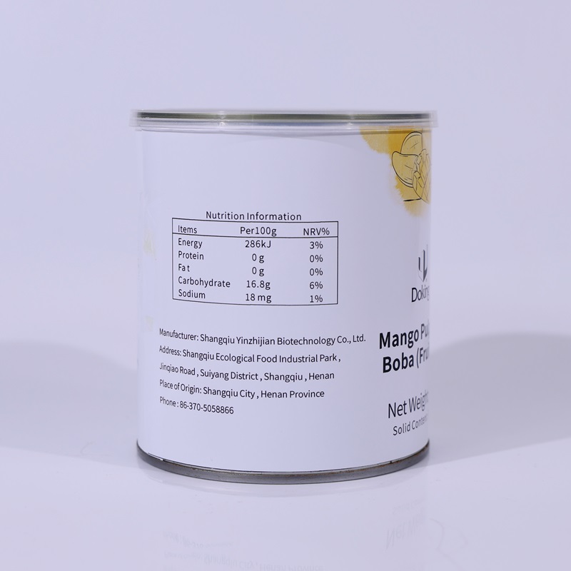 Doking Mango Pulp Popping Boba (Fruity Sauce) 850 g