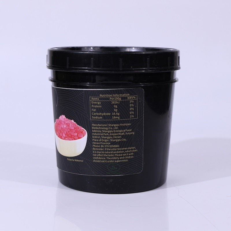 Doking Pink Lemon Fruit Caviar Popping Boba (Fruity Sauce) 1,2 kg