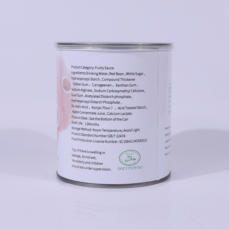 Doking Red Bean Popping Boba (Fruity Sauce) 850 g