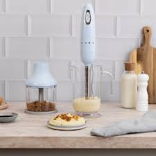 SMEG HBF03WHEU Hand Blender With 3 Accessories (White)