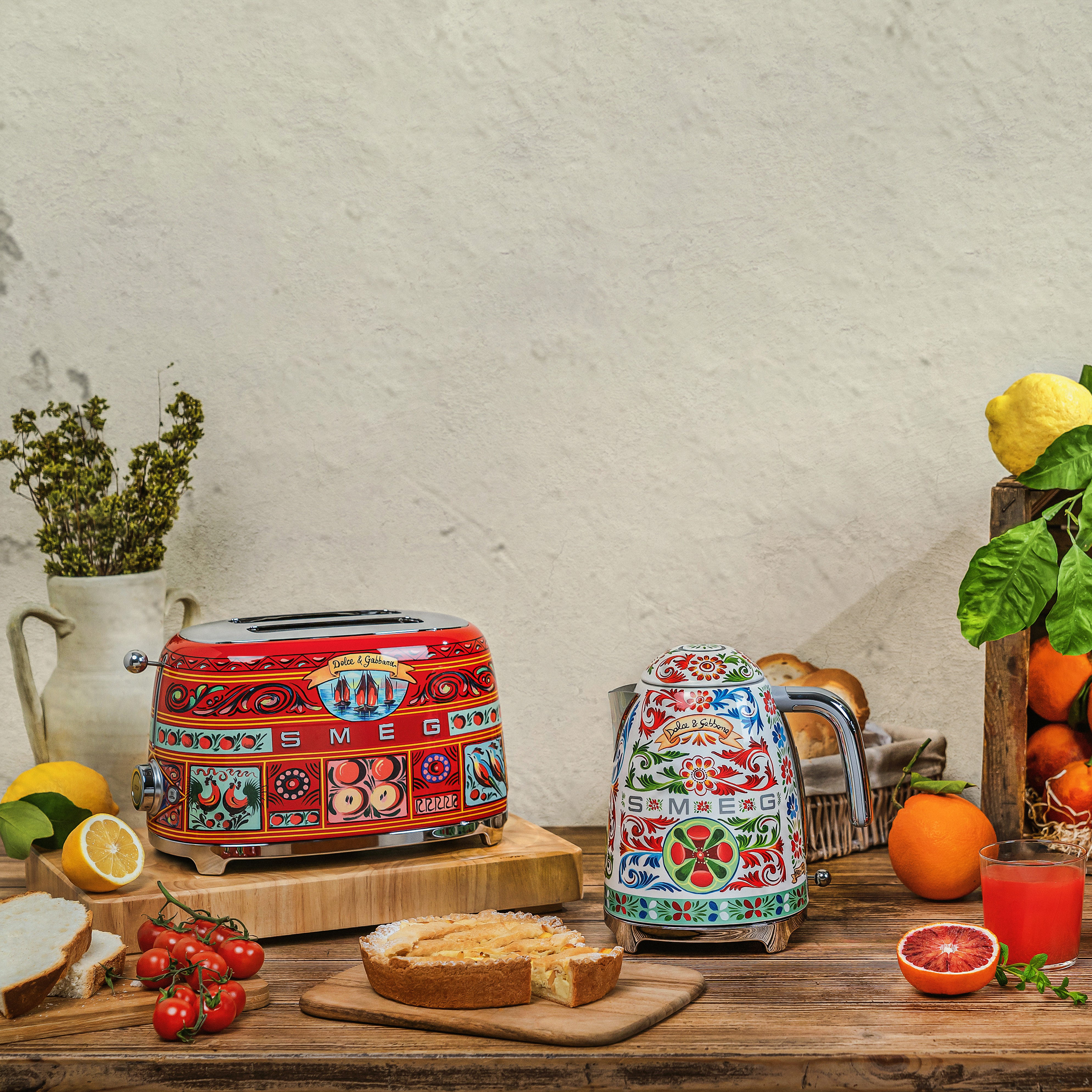 SMEG TSF01DGEU Toaster 2 Slice (D&G EU)