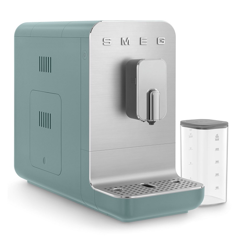SMEG BCC13EGMEU Automatic Coffee Machine With a Milk System (Emerald Green)