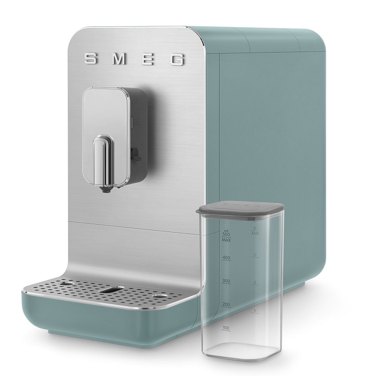 SMEG BCC13EGMEU Automatic Coffee Machine With a Milk System (Emerald Green)